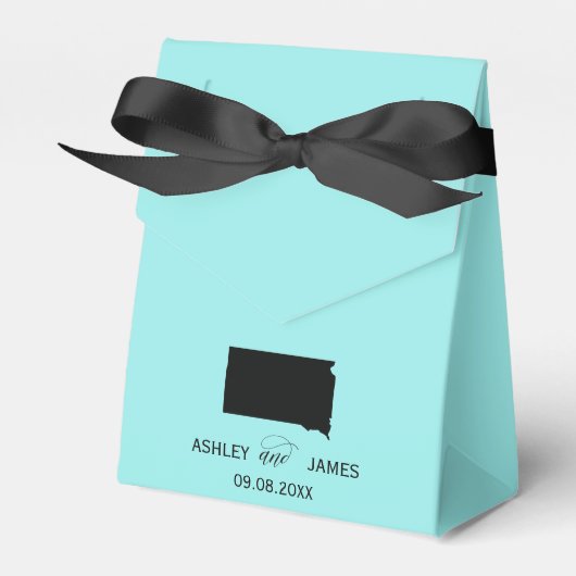 Welkom bij South Dakota Favor Box, Map Bedankdoosjes (Voorkant Zijde)