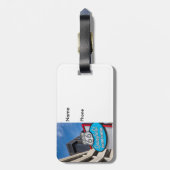 Welkom bij Springfield Bagagelabel (Achterkant verticaal)