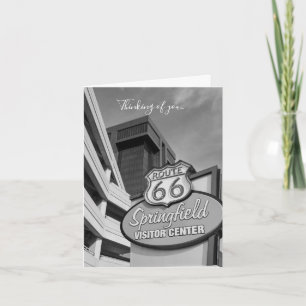 Welkom bij Springfield Grayscale die je denkt aan  Kaart