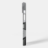 Welkom bij Springfield Grayscale iPhone Case (Achterkant / Links)