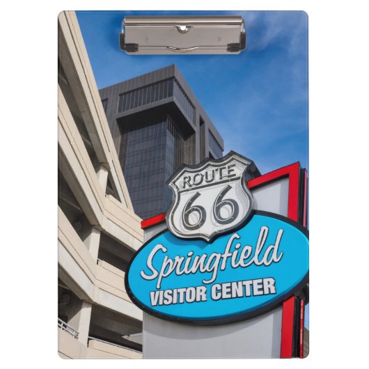 Welkom bij Springfield Klembord (Voorkant)