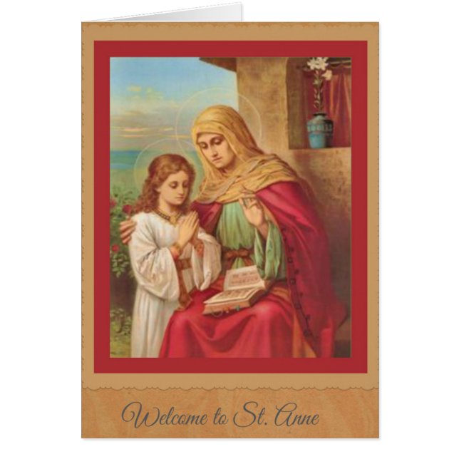 Welkom bij St. Anne Parish Virgin Mary (Voorkant)