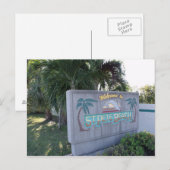 Welkom bij St Pete Beach Briefkaart (Voorkant / Achterkant)