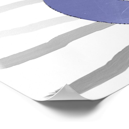 Welkom bij Stars en Moon Baby shower Persoonlijk Poster (Hoek)