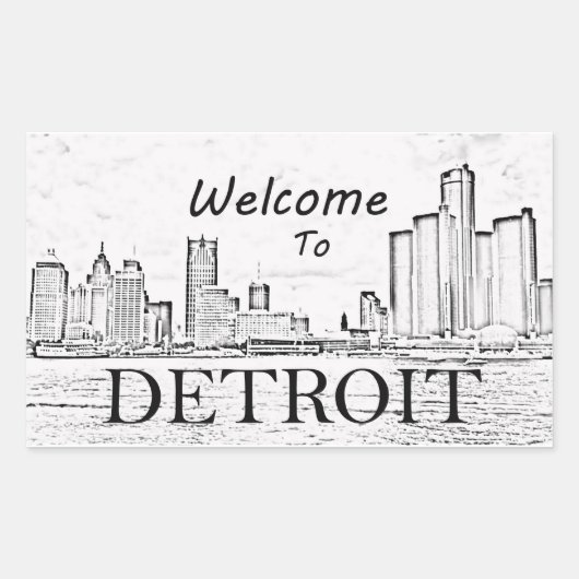 Welkom bij Sticker Detroit (Voorkant)
