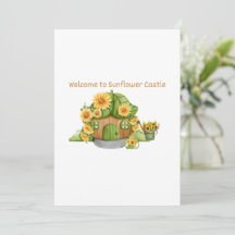Welkom bij Sunflower Castle op een