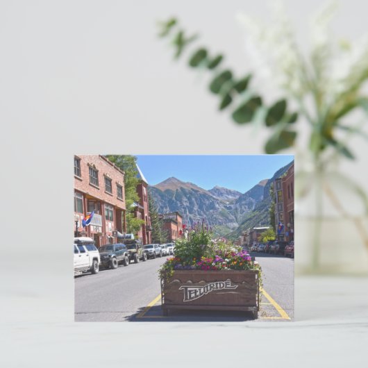 Welkom bij Telluride, Colorado Briefkaart (Staand voorkant)