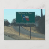 Welkom bij Texas Briefkaart (Voorkant)