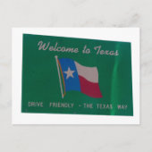 Welkom bij texas briefkaart (Voorkant)