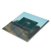 Welkom bij Texas Ceramic Tile Tegeltje (Zijkant)