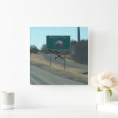 Welkom bij Texas Clock Vierkante Klok (Huis)