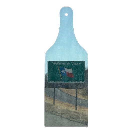 Welkom bij Texas Cutting Board Snijplank (Voorkant)