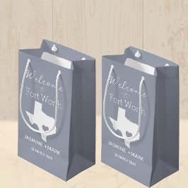 Welkom bij Texas Fort Worth Aangepaste Feest  Medi Klein Cadeauzakje