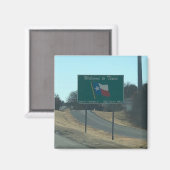 Welkom bij Texas Magnet (Voorkant / Achterkant)