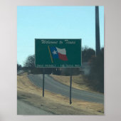 Welkom bij Texas Poster (Voorkant)
