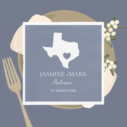 Welkom bij Texas Wedding Party Custom Servet