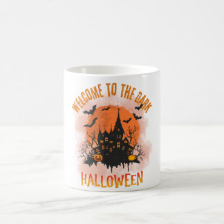 Welkom bij The Dark Halloween Sca Gift voor iedere Koffiemok