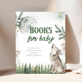 Welkom bij The Pack Forest Wolf Books voor Baby Poster