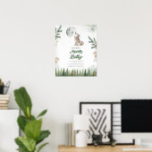 Welkom bij The Pack Forest Wolf Hoe groot is de bu Poster (Thuiskantoor)
