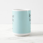 Welkom bij The River aangepaste familienaam Koffiemok (Center)