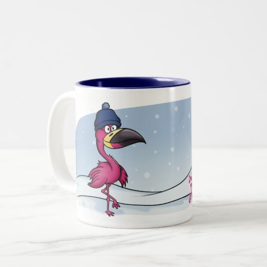 Welkom bij Transcona Tweekleurige Koffiemok (Voorkant links)