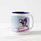 Welkom bij Transcona Tweekleurige Koffiemok (Voorkant rechts)