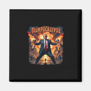 Welkom bij Trump-ocalypse Grappige Donald Trump Ha Magneet