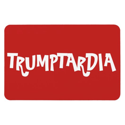 Welkom bij Trumptardia Magneet (Horizontaal)