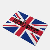 Welkom bij Union Jack British Skull Deurmat (Schuin)