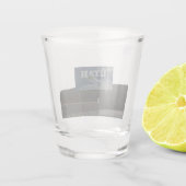 Welkom bij Utah Shot Glass Glas (Achterkant)