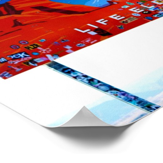 Welkom bij Utah Sign Poster (Hoek)