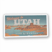Welkom bij Utah Sticker (Voorkant)