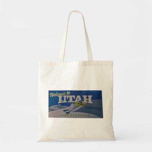 Welkom bij utah tote bag (Voorkant)
