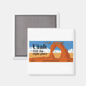 Welkom bij Utah - USA Magneet (Voorkant / Achterkant)