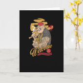 Welkom bij uw groep kaart (Gele Bloem)