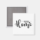 Welkom bij uw nieuwe huismakelaar magneet (Voorkant / Achterkant)