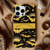 Welkom bij uw Nightmare Gold Bat Halloween Quote Case-Mate iPhone Case