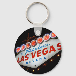Welkom bij Vegas-sleutelhanger Sleutelhanger