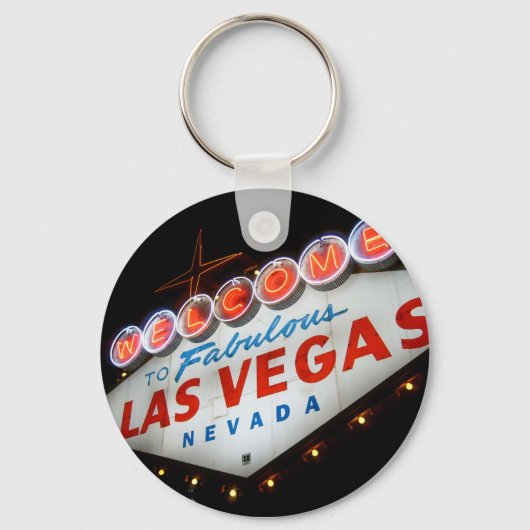 Welkom bij Vegas-sleutelhanger Sleutelhanger (Voorkant)