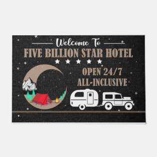 Welkom bij vijf miljard Star Hotel Deurmat
