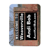 WELKOM BIJ Weaverville Andi Bob Flexible Magneet (Verticaal)