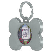 Welkom bij Wolfeboro NH Sign Huisdieren Naamplaatje (Voorkant Rechts)