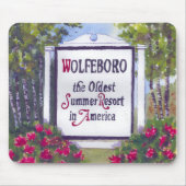Welkom bij Wolfeboro NH Sign Muismat (Voorkant)