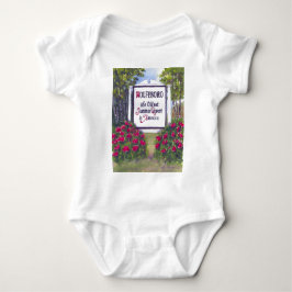 Welkom bij Wolfeboro NH Sign Romper