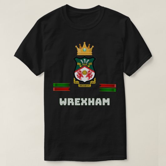 Welkom bij Wrexham Classic T T-shirt (Design voorkant)