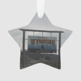 Welkom bij Wyoming Ornament
