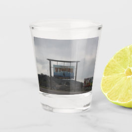 Welkom bij Wyoming Shot Glass Glas
