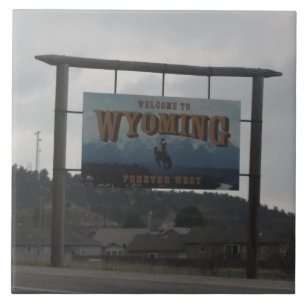 Welkom bij Wyoming Tegeltje