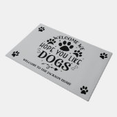 Welkom bij You Like Dogs Deurmat (Schuin)