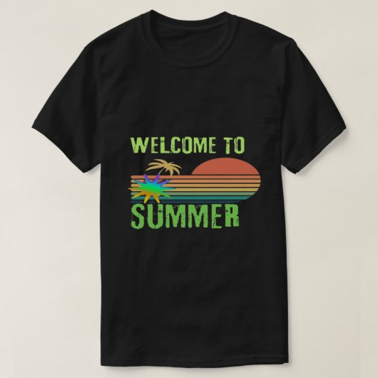 Welkom bij zomer 2024 t-shirt (Design voorkant)
